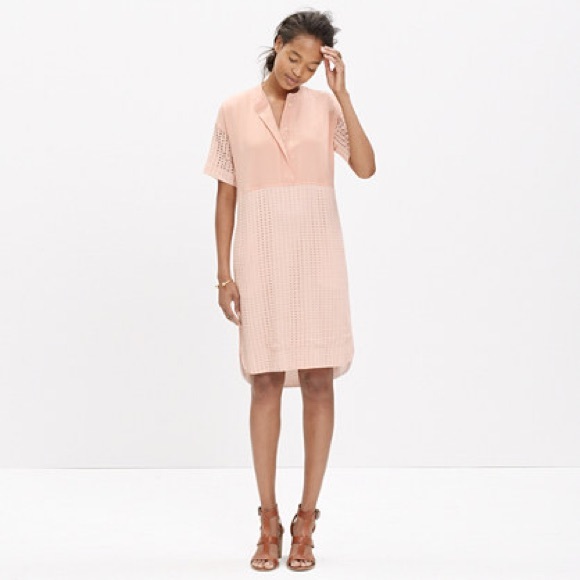 light pink tunic dress